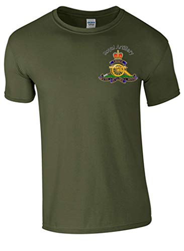 Royal Artillery T-Shirt Front & Back Print Official MOD Approved Merchandise - Army 1157 kit Army 1157 Kit Veterans Owned Business