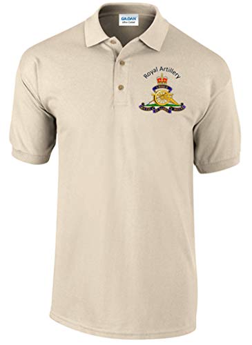 Royal Artillery Polo Shirt Official MOD Approved Merchandise - Army 1157 Kit Veterans Owned Business
