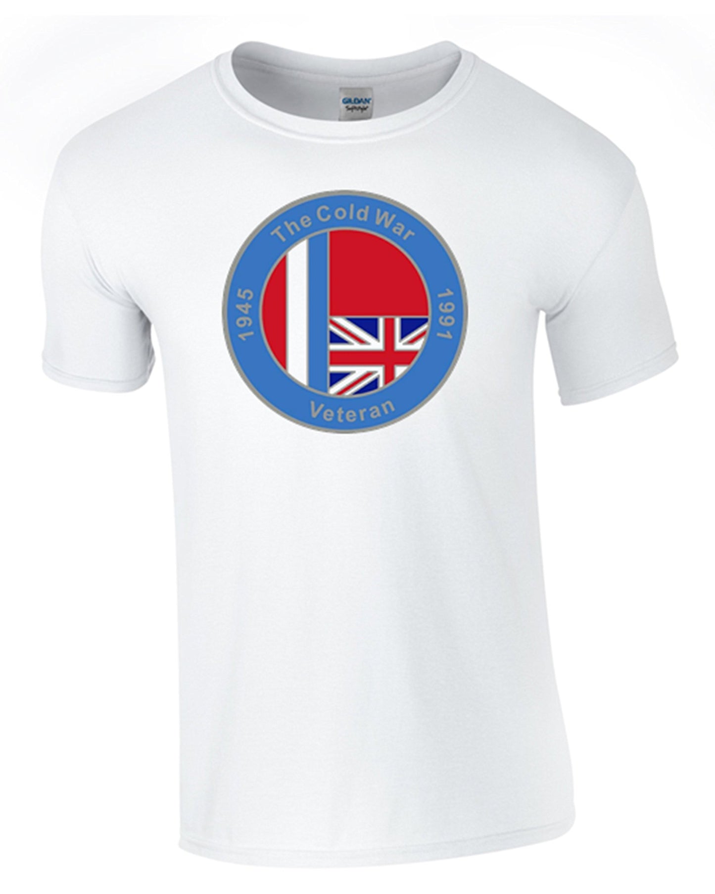 Bear Essentials Clothing. Cold War Op Banner T/Shirt (XL, White) - Army 1157 kit Army 1157 Kit