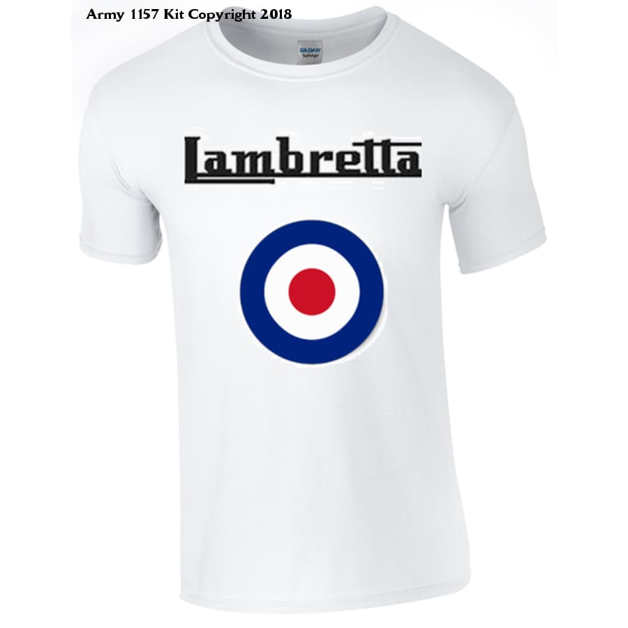 Lambretta Target T-Shirt - Army 1157 Kit Veterans Owned Business
