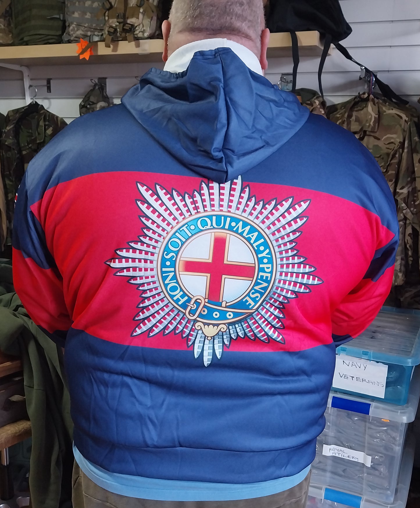 Coldstream Guards Double Printed Zipper Hoodie new for 2024