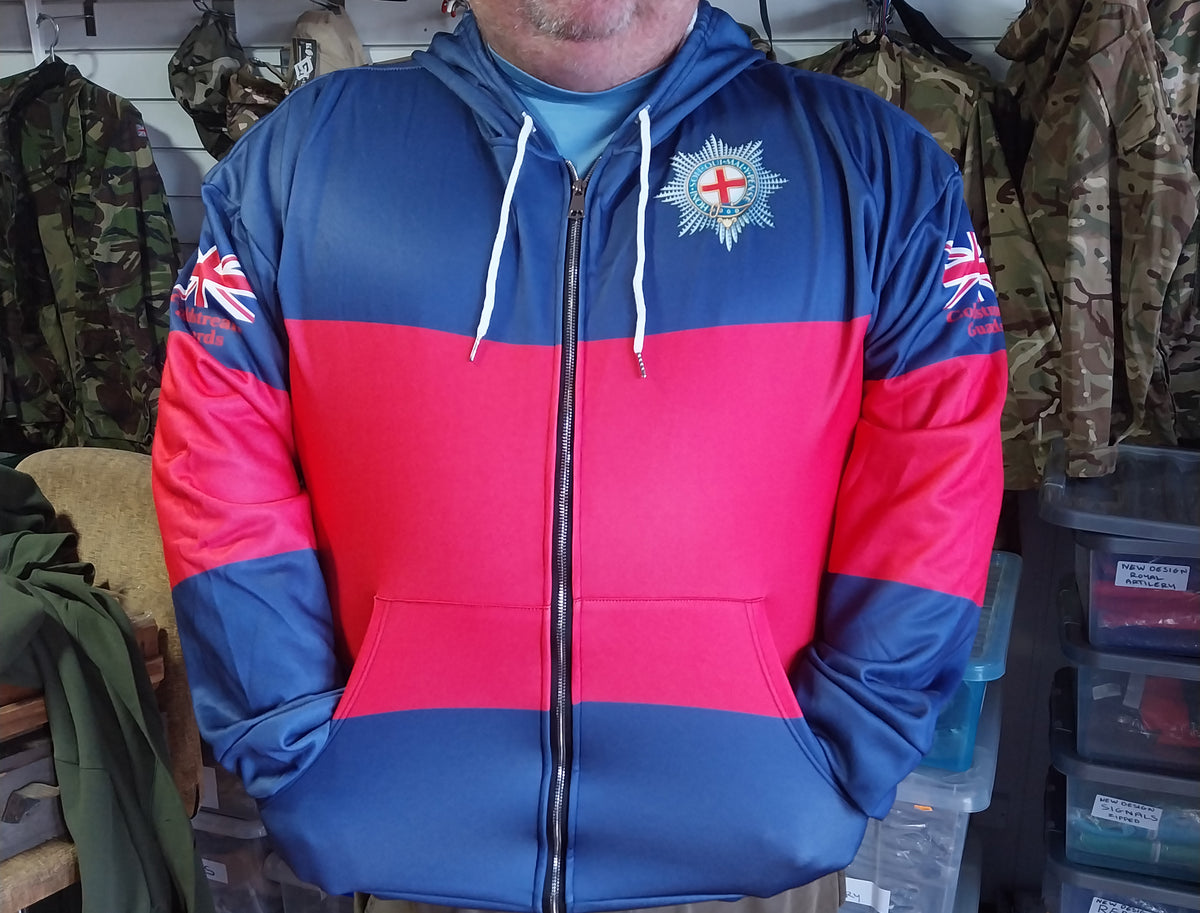 Coldstream Guards Double Printed Zipper Hoodie new for 2024