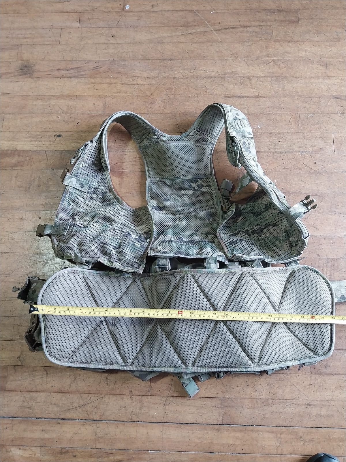 Webbing Package, MOLLE, Patrol Yoke, Multicam, Jay Jays used size Small