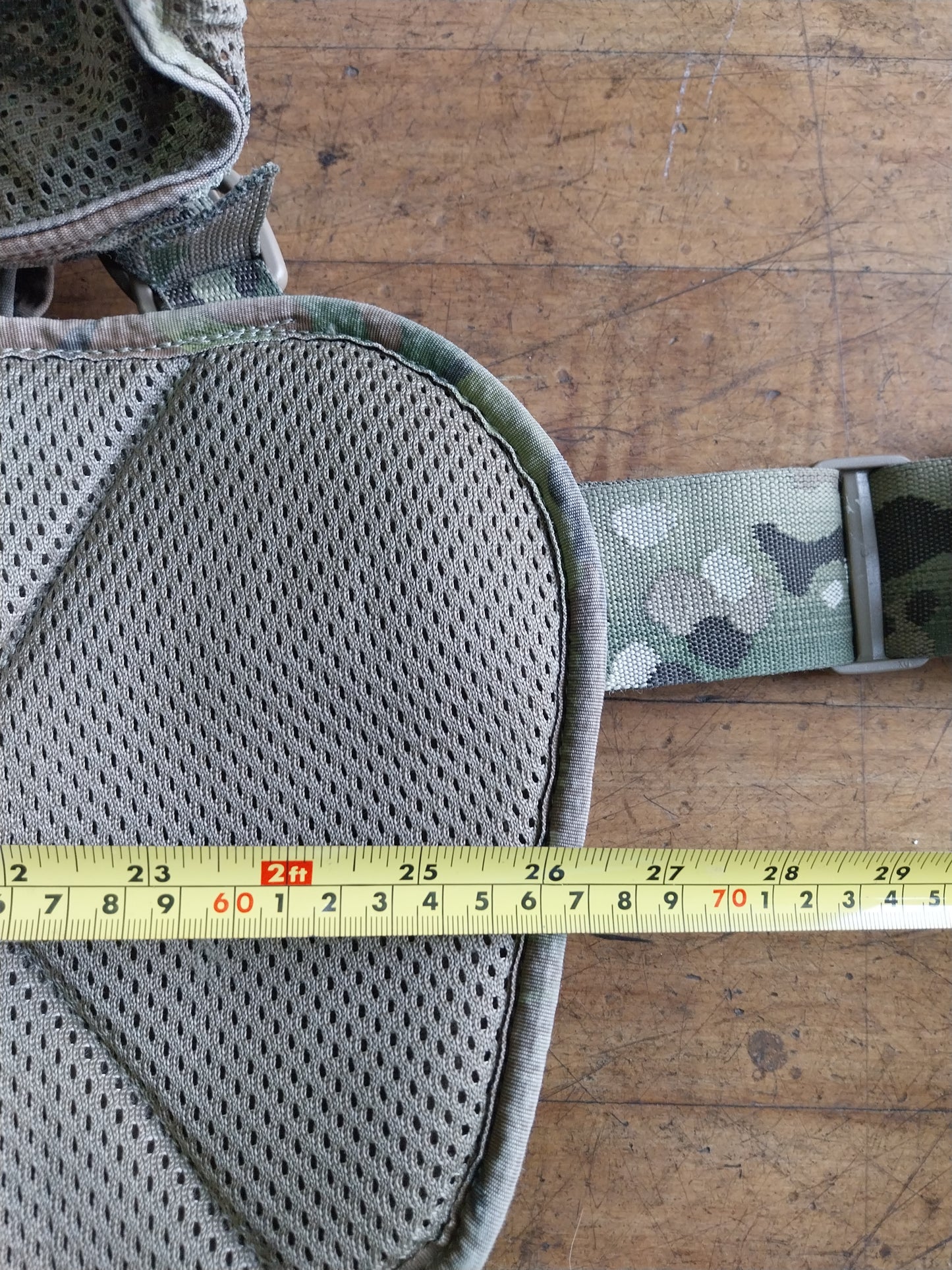Webbing Package, MOLLE, Patrol Yoke, Multicam, Jay Jays used size Small
