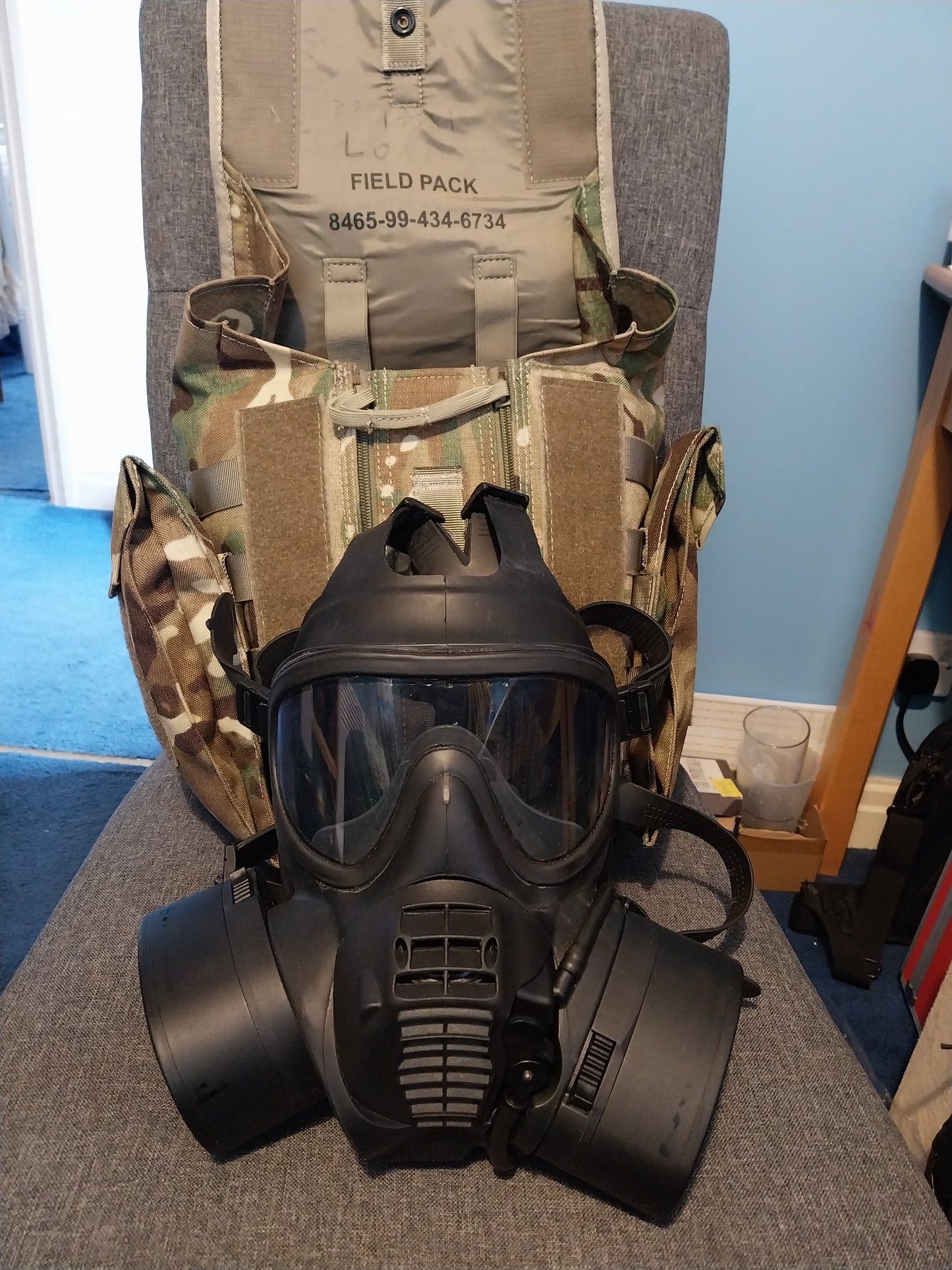 British Army GSR Gas Mask Respirator Current Issue Genuine Military Surplus