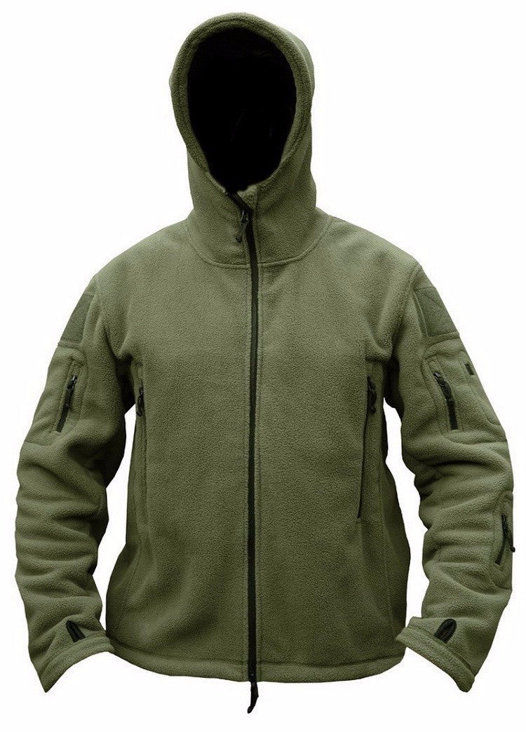 Fleece Tactical Jacket Green