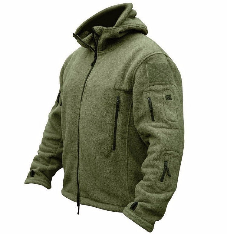Fleece Tactical Jacket Green