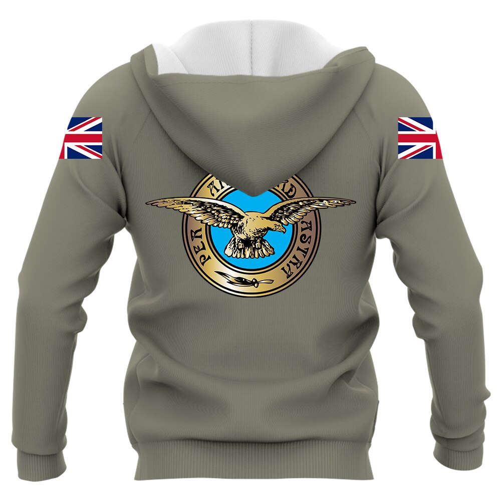 RAF Double Printed Hoodie new for 2024