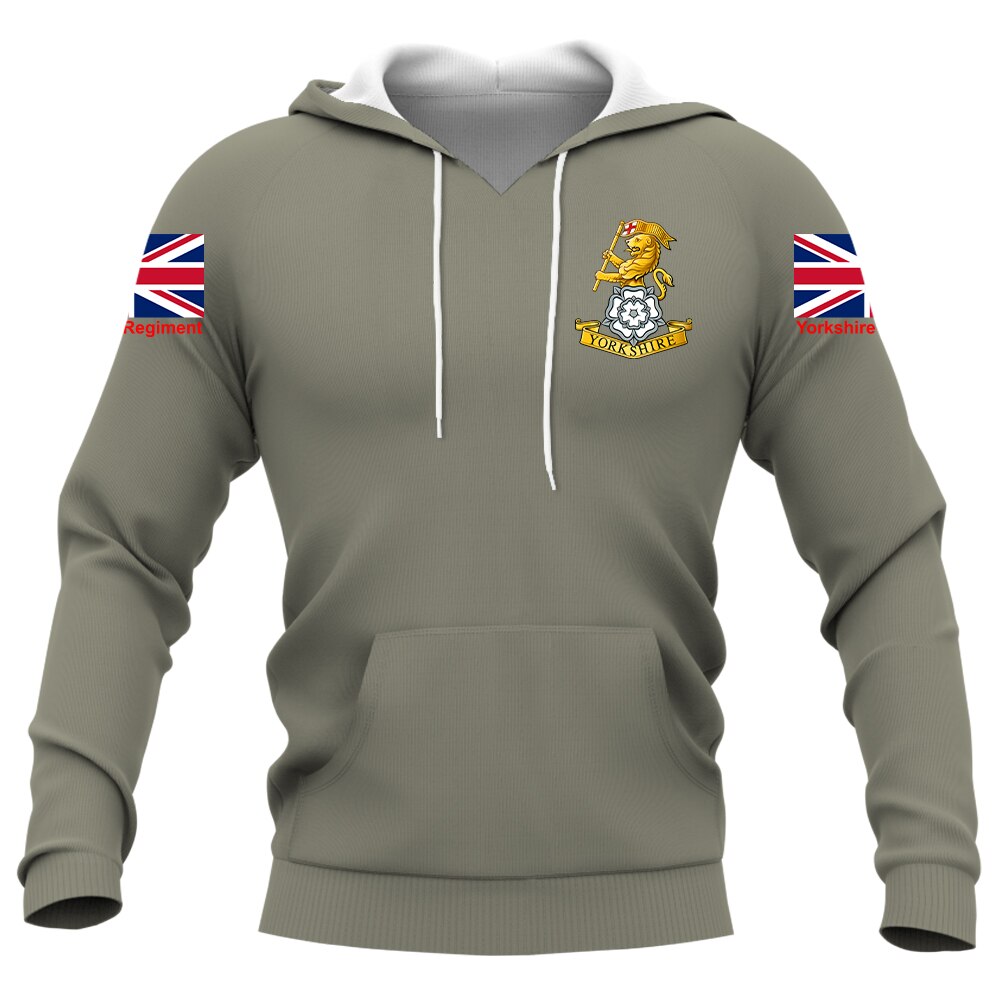 Yorkshire Regiment Double Printed Hoodie