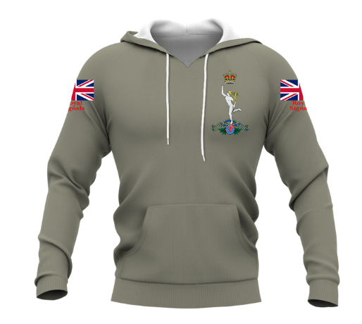 Army 1157 Kit Royal Signals Double Printed Hoodie 2023