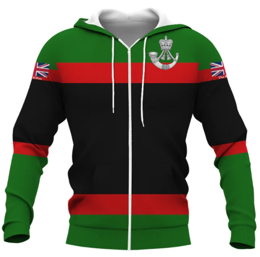 The Rifles Double Printed Zipper Hoodie new for 2024