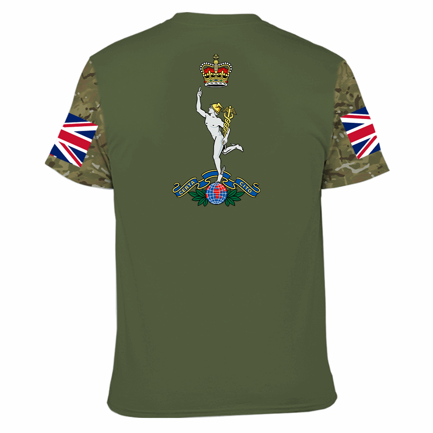 Double Printed T-Shirt Royal Signals new 2023