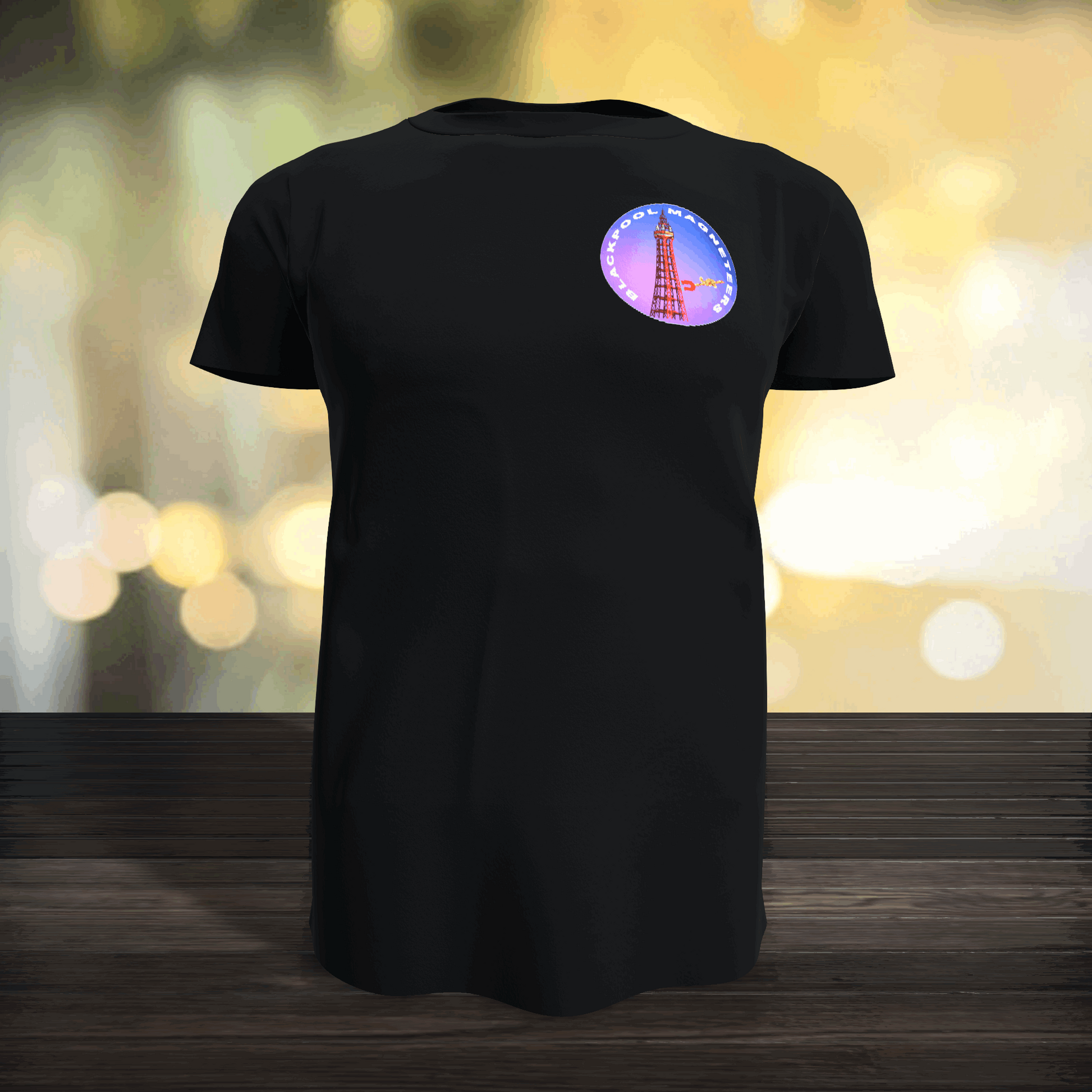 Blackpool Magneteers T Shirt - Army 1157 kit S / Black Army 1157 Kit Veterans Owned Business