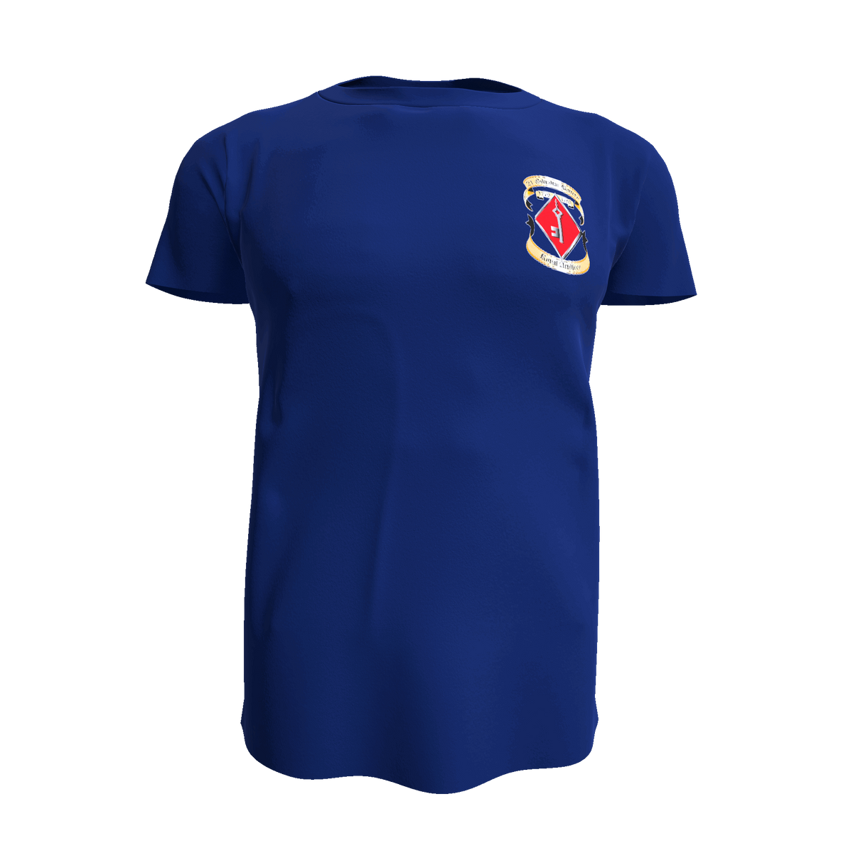21 Battery T Shirt - Army 1157 kit S / Blue 50 Missile Regiment RA