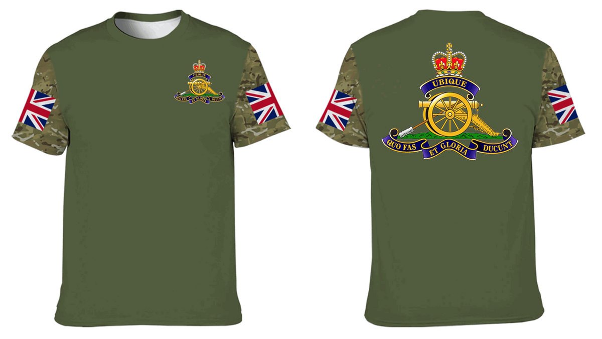 Double Printed T-Shirt Royal Artillery new 2023