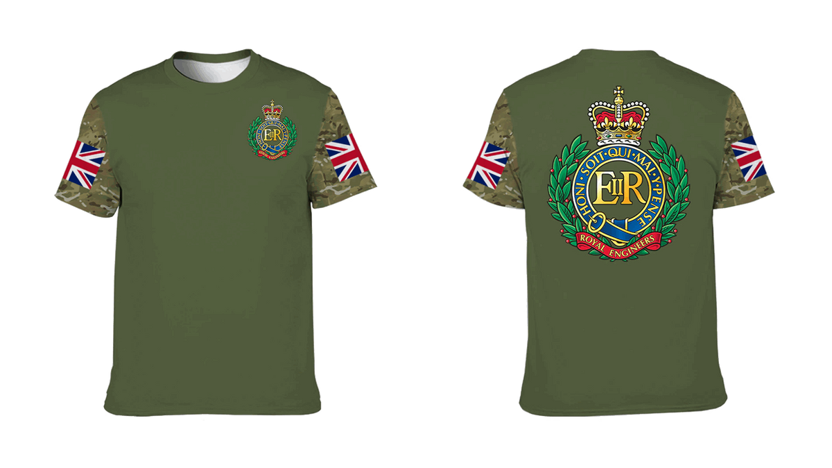 Double Printed T-Shirt Royal Engineers new 2023