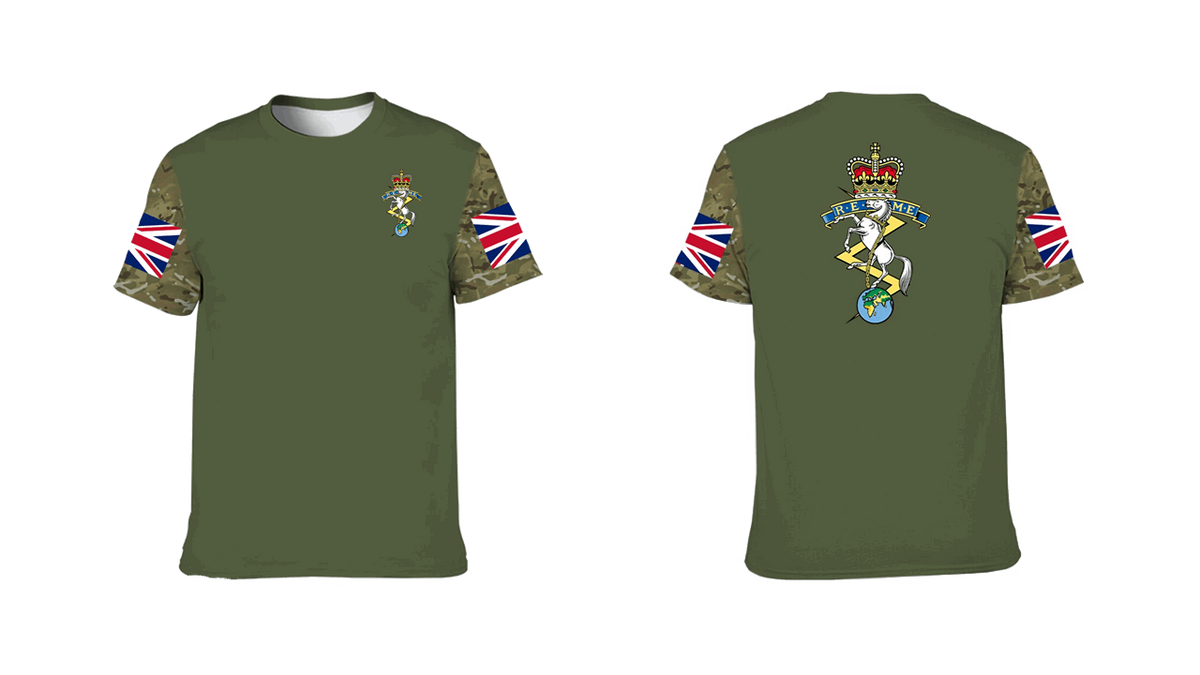 Double Printed T-Shirt Royal Electrical Mechanical Engineers new 2023