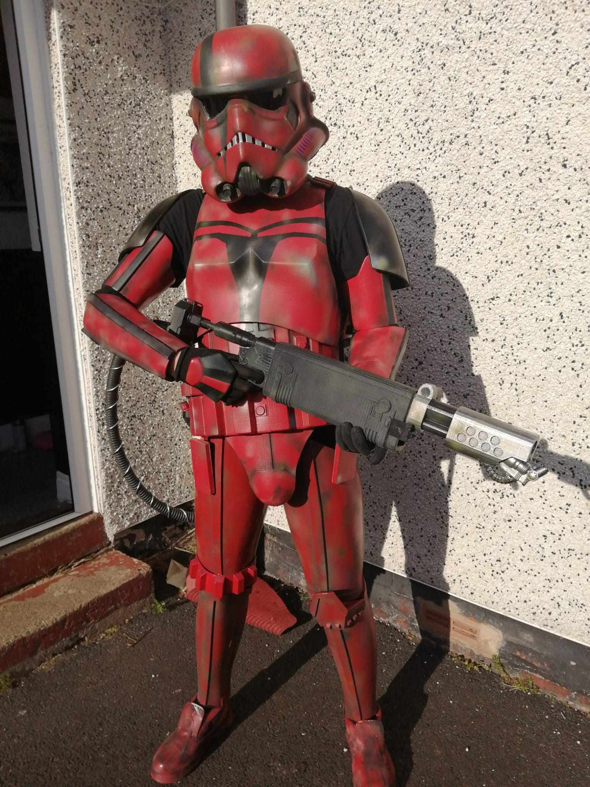 Starwars Flame Trooper Hand Made Costumes