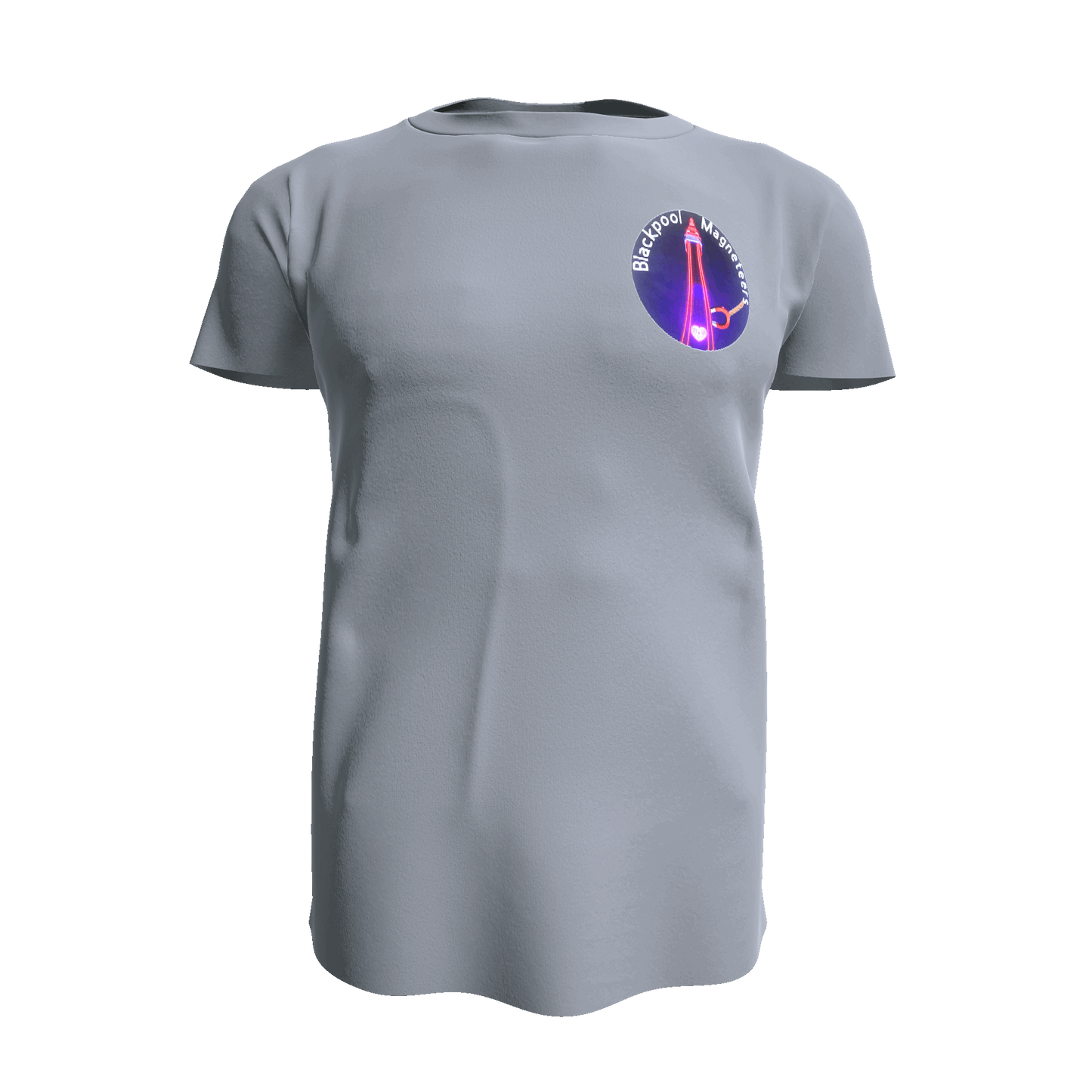 Blackpool Magneteers T Shirt - Army 1157 kit S / Grey Army 1157 Kit Veterans Owned Business