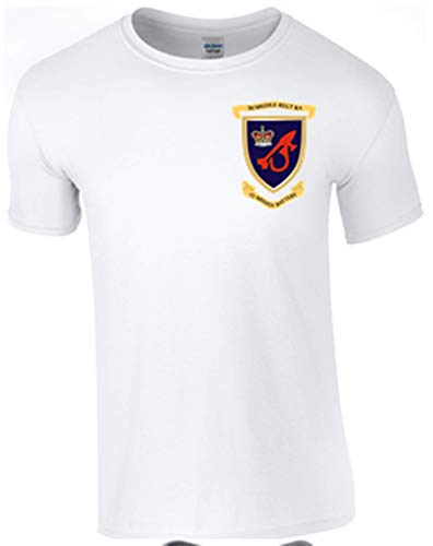 15 Missile Battery RA T shirt - Army 1157 kit White / S 50 Missile Regiment RA