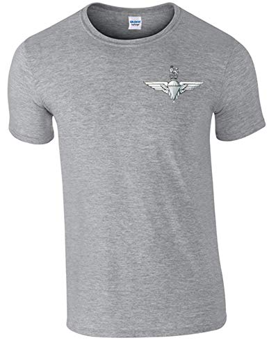 Ministry of Defence T-Shirt with para Front Only. Official MOD Approved Merchandise - Army 1157 Kit  Veterans Owned Business