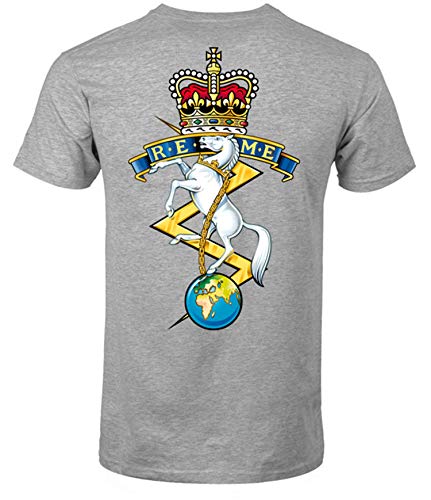 REME Front and Back Logo T-Shirt Official MOD Approved Merchandise - Army 1157 Kit  Veterans Owned Business