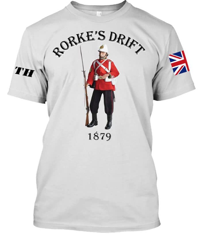 Rorkes Drift Men of Harlech Front and Back inc Arm Printed