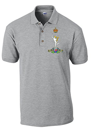 Royal Signals Polo Shirt - Army 1157 kit Grey / 3XL Army 1157 Kit Veterans Owned Business