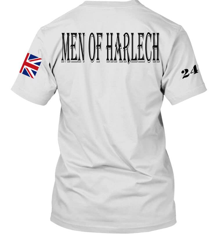 Rorkes Drift Men of Harlech Front and Back inc Arm Printed