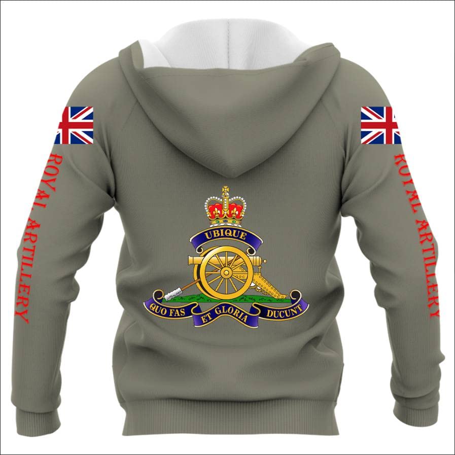 Army 1157 Kit Royal Artillery Double Printed Hoodie 2023