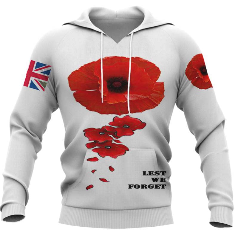 Army 1157 Kit Lest we forget Double Printed Hoodie 2023