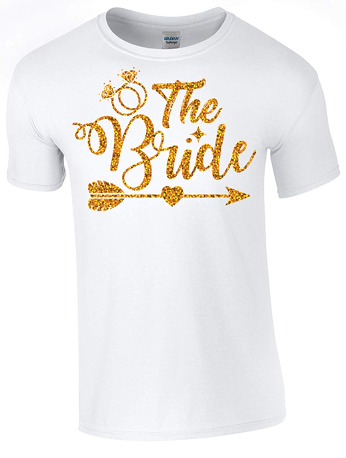 Army 1157 Kit Hen Party Bride and Bride Crewe T-Shirts - Army 1157 kit Bride White / M Army 1157 Kit Veterans Owned Business