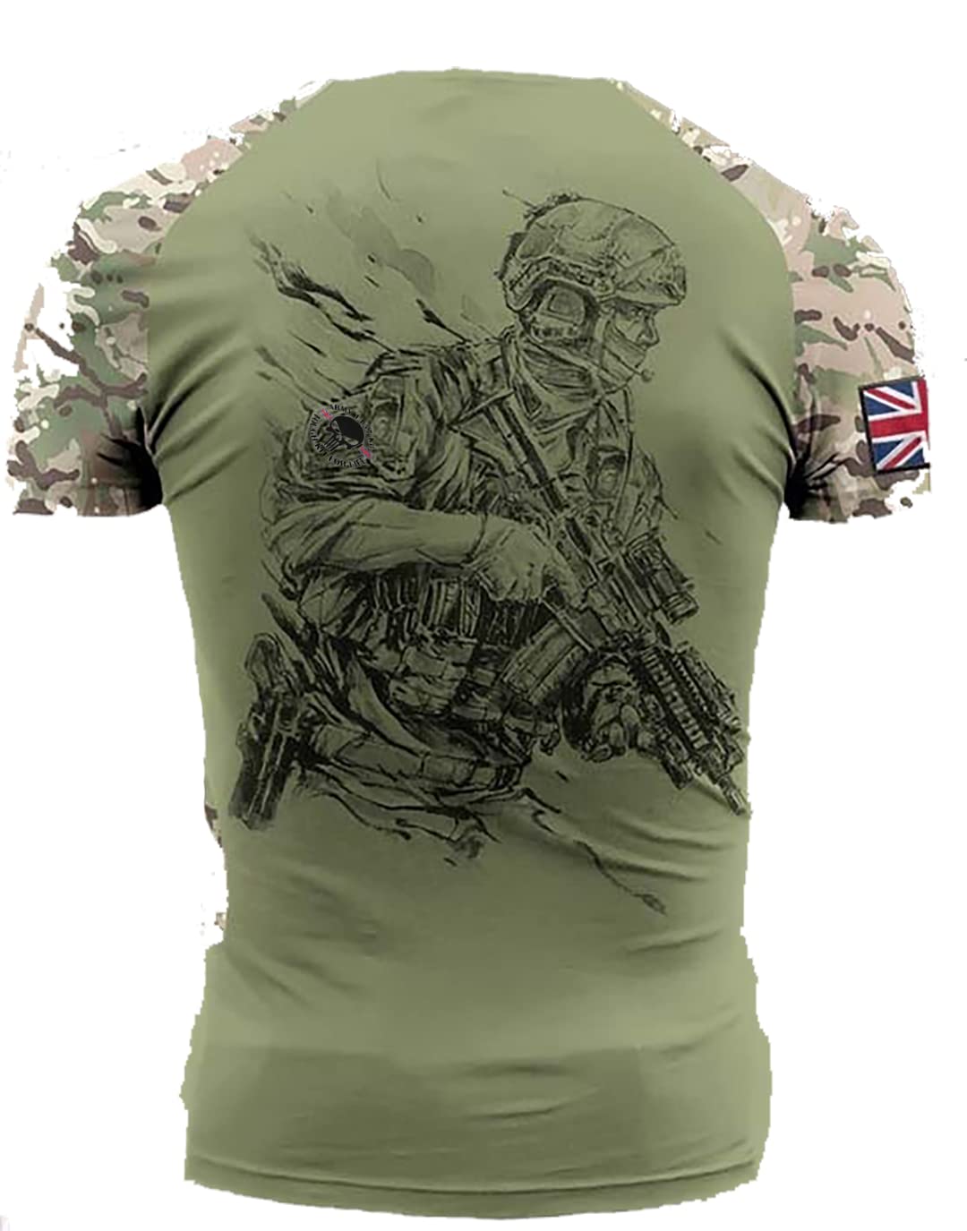 Army 1157 Kit Royal Artillery Double Printed T Shirt 2023