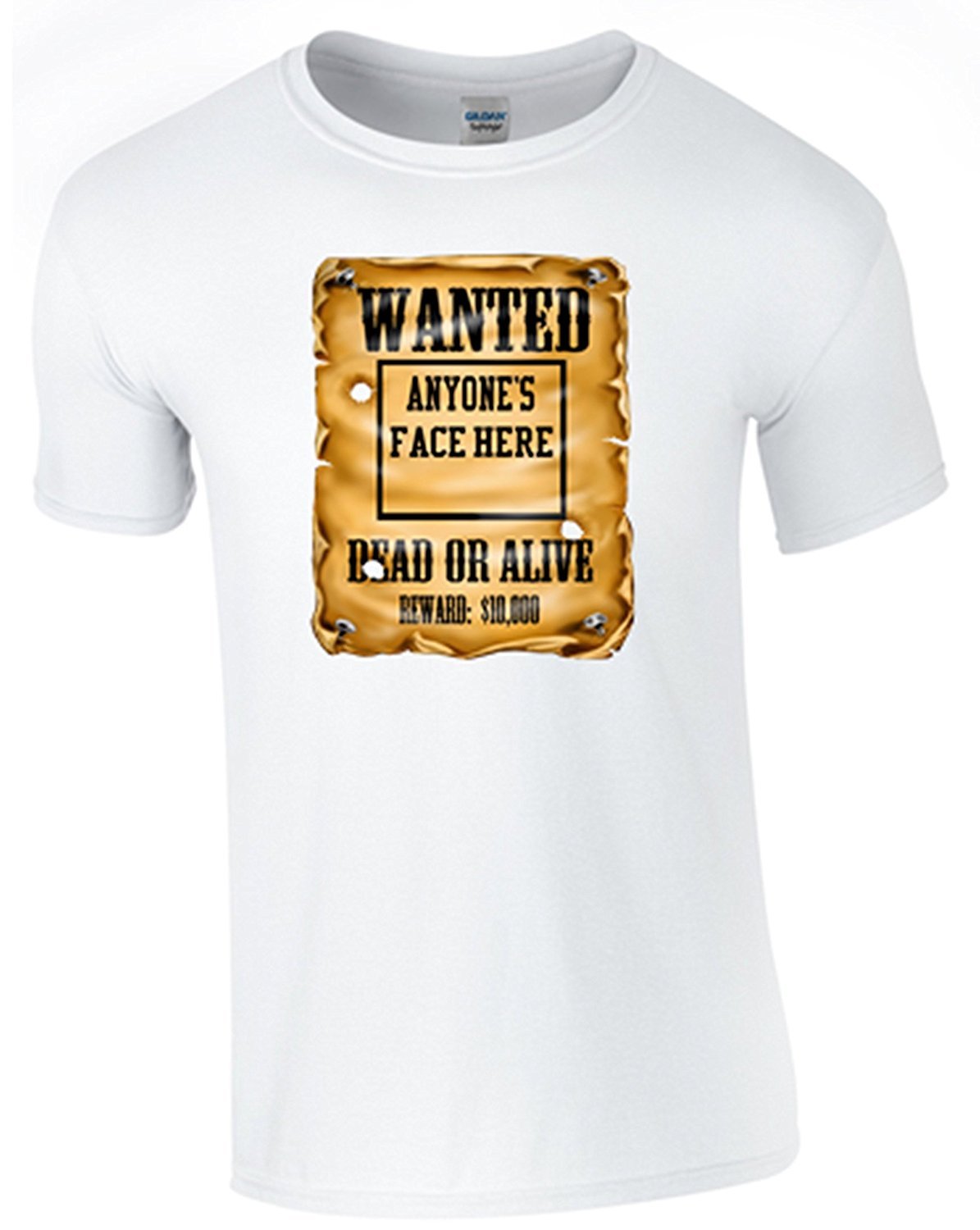 Bear Essentials Clothing. Wanted Dead Or Alive T/Shirt (S, Sand) - Army 1157 Kit  Veterans Owned Business