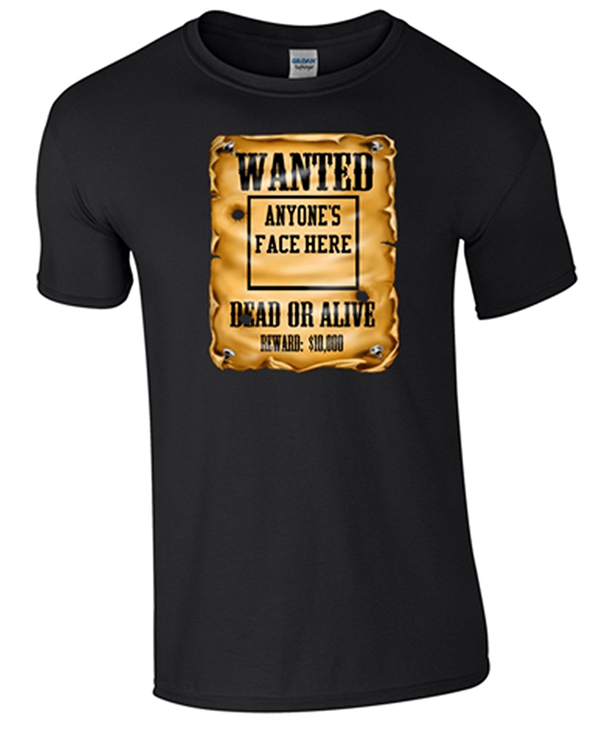 Bear Essentials Clothing. Wanted Dead Or Alive T/Shirt (S, Sand) - Army 1157 Kit  Veterans Owned Business