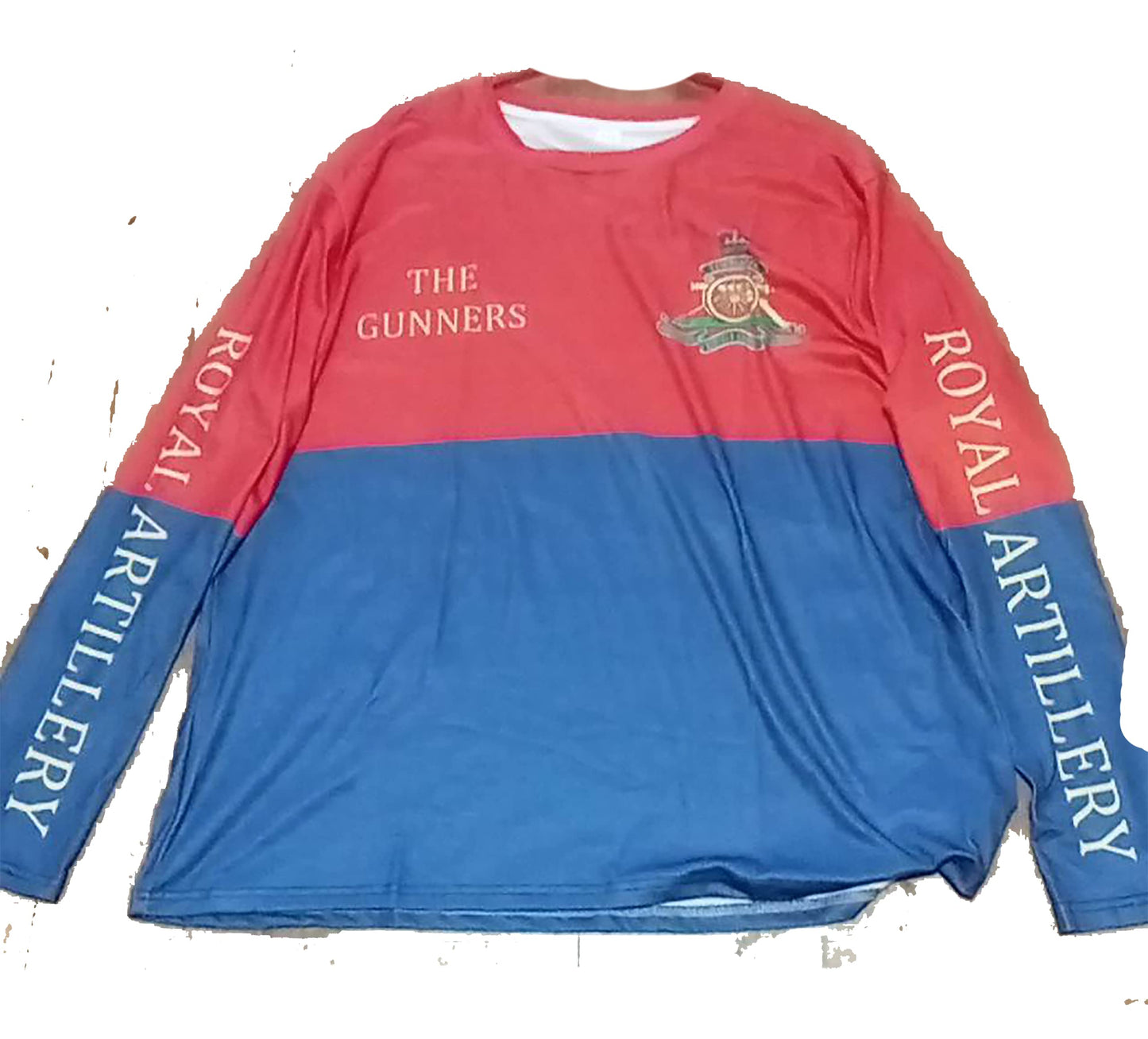 Army 1157 Kit Royal Artillery Long Sleeves Front & Back