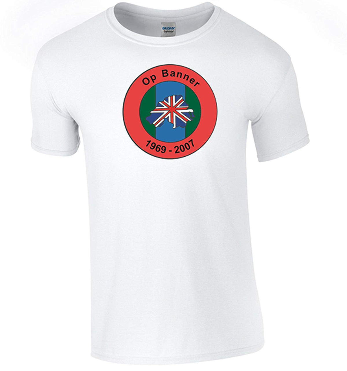 Northern Ireland Ops Banner T-Shirt - Army 1157 Kit  Veterans Owned Business