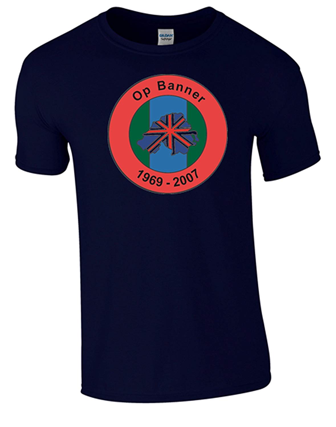 Northern Ireland Ops Banner T-Shirt - Army 1157 Kit  Veterans Owned Business