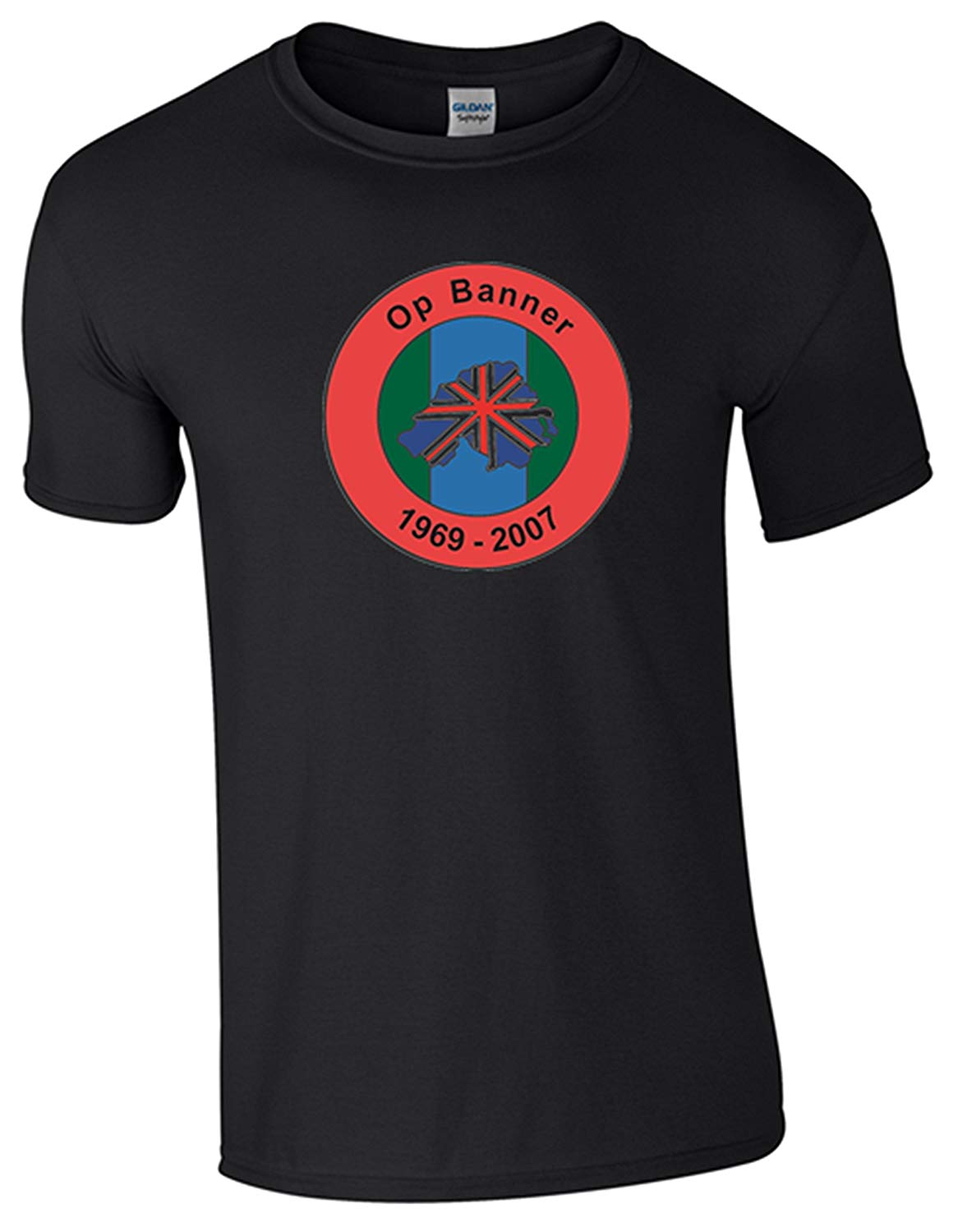Northern Ireland Ops Banner T-Shirt - Army 1157 Kit  Veterans Owned Business