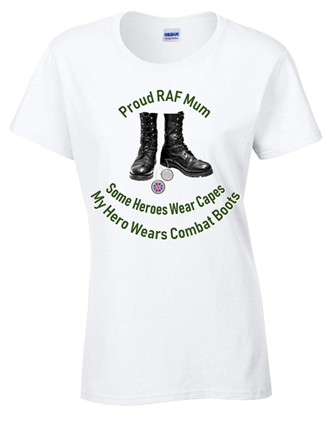 Bear Essentials Clothing Proud RAF Mum or Dad and Sister T-Shirt - Army 1157 kit White / XL / Mum Army 1157 Kit Veterans Owned Business