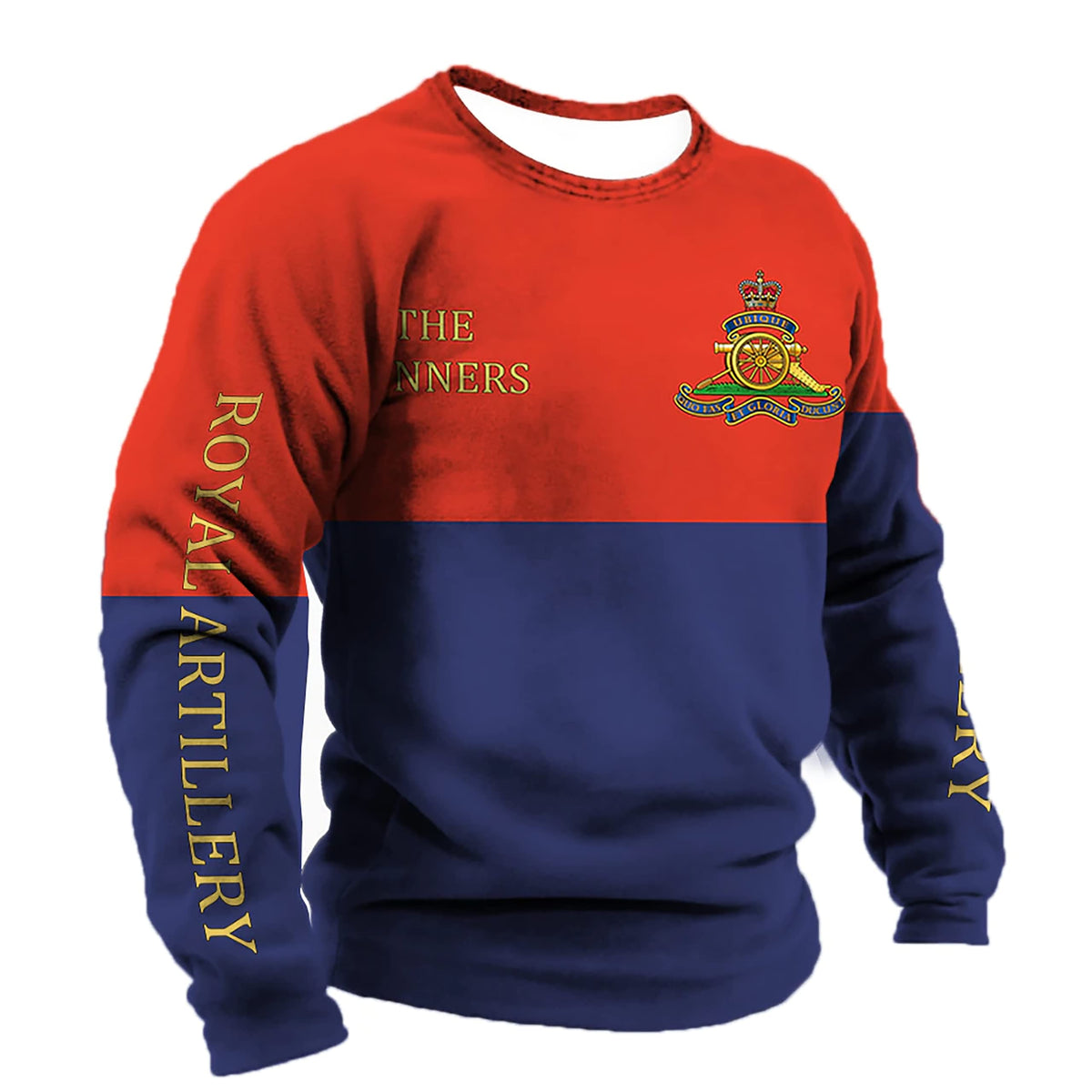 Army 1157 Kit Royal Artillery Long Sleeves Front & Back