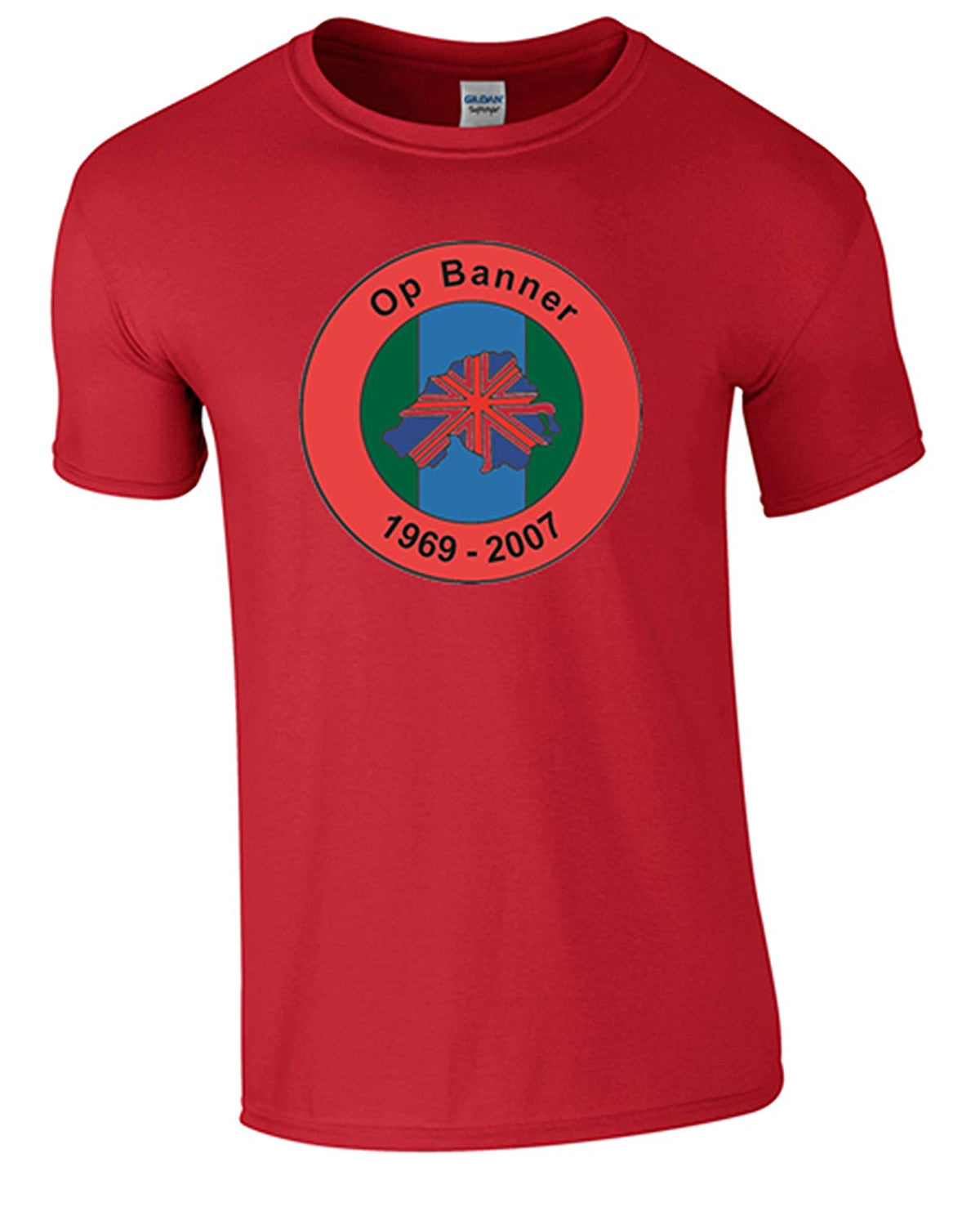Northern Ireland Ops Banner T-Shirt - Army 1157 Kit  Veterans Owned Business