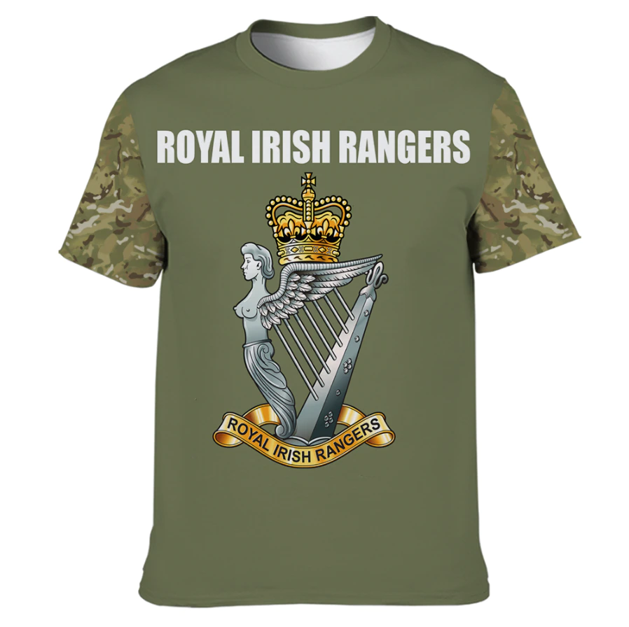 Royal Irish Rangers Double Printed T-Shirt new for 2023