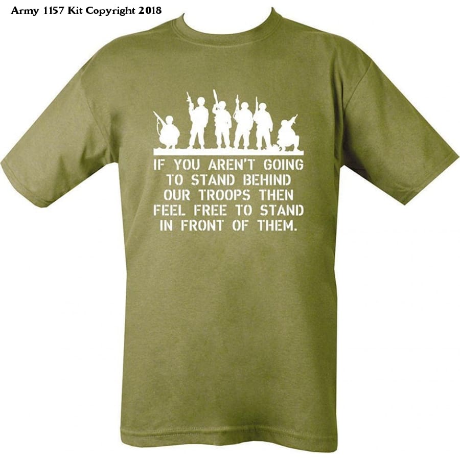 Bear Essentials Clothing Company If You Aren't Going to Stand Behind - Army 1157 kit Small Army 1157 Kit Veterans Owned Business