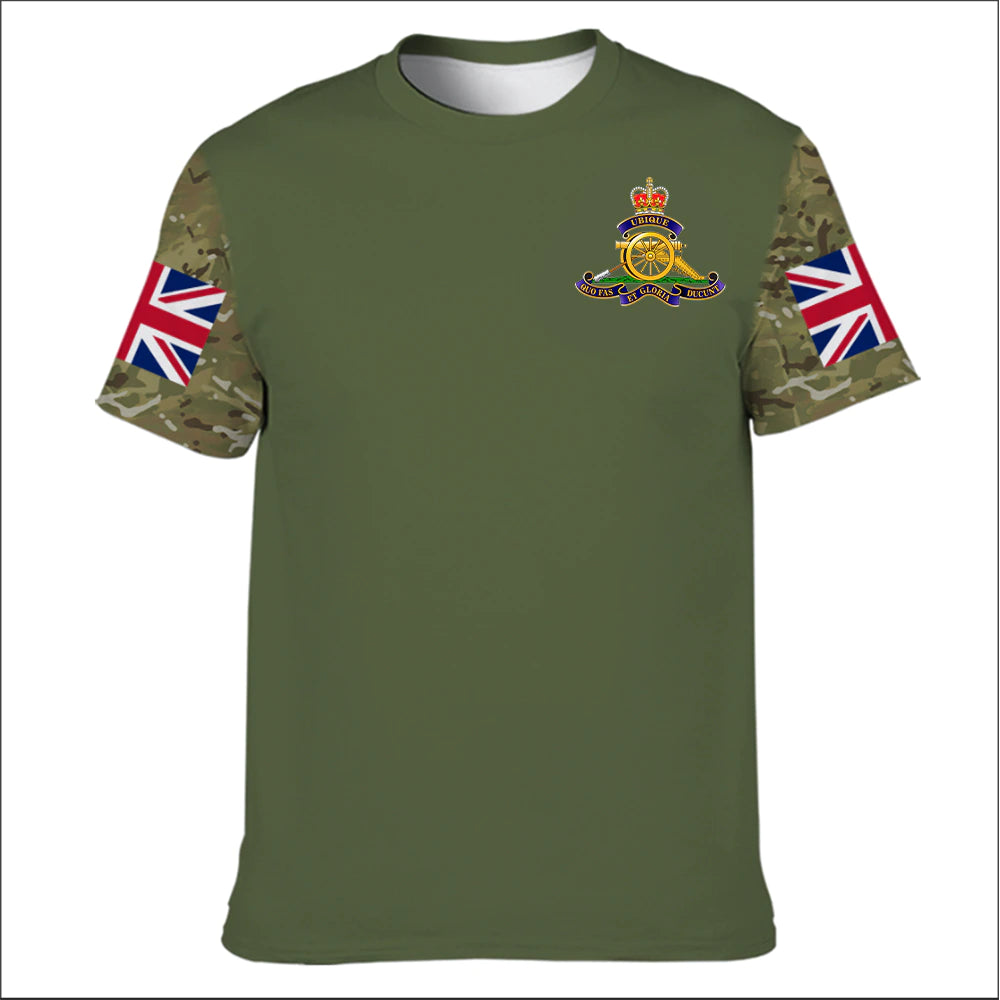 Double Printed T-Shirt Royal Artillery new 2023
