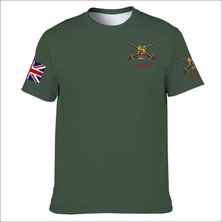 British Army Double Printed T-Shirt new 2023