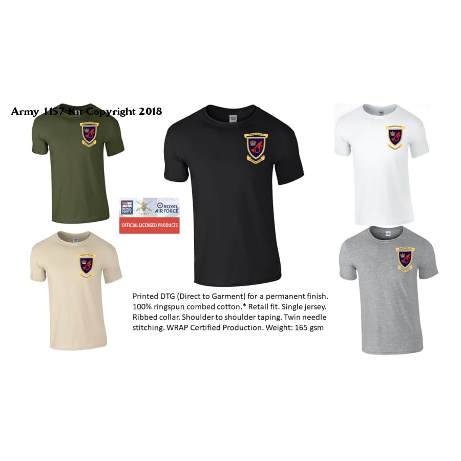 15 Missile Battery T-Shirt RA Front Only - Army 1157 kit Army 1157 Kit Veterans Owned Business