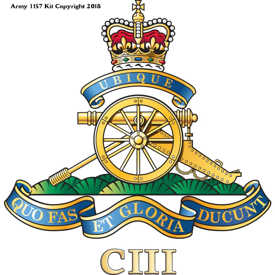 Royal Artillery 103 Regiment T-Shirt - Army 1157 kit Army 1157 Kit Veterans Owned Business