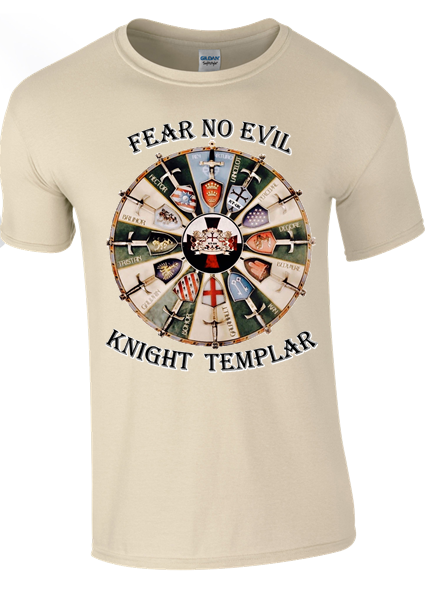KNIGHT  TEMPLAR T-Shirt - Army 1157 Kit  Veterans Owned Business